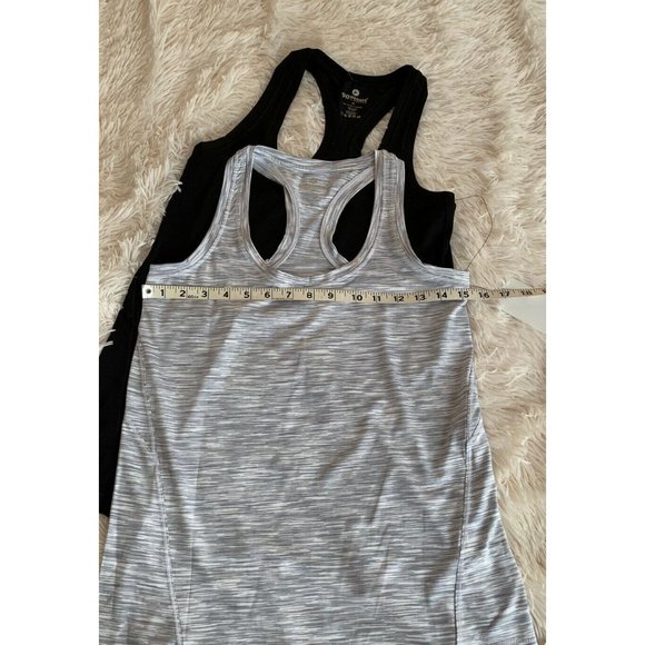 Women 90 DeGree By Reflex 2 PK Tank Top Black/White Surf SD Size XS - Picture 3 of 7